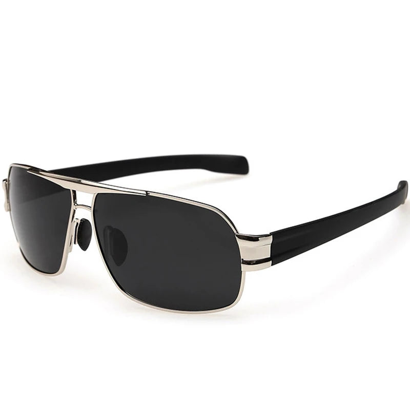 Óculos de sol polarizados para homens, óculos de grife de luxo ideal para dirigir, clássico, com proteção UV400 RS125