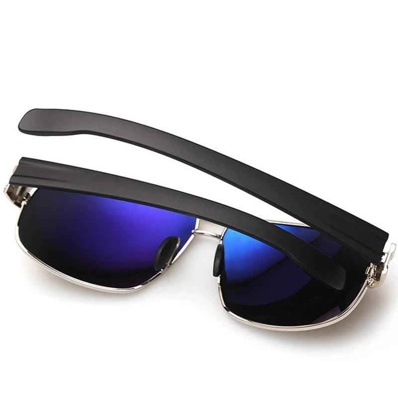 Óculos de sol polarizados para homens, óculos de grife de luxo ideal para dirigir, clássico, com proteção UV400 RS125