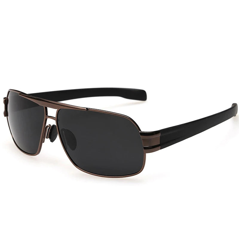 Óculos de sol polarizados para homens, óculos de grife de luxo ideal para dirigir, clássico, com proteção UV400 RS125