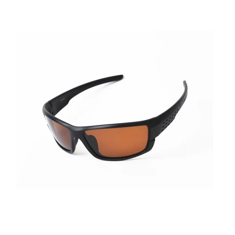 Óculos de sol esportivos de armação preta; Lentes polarizadas; Unissex; Designers de marcas; Óculos de sol para dirigir, pescar e prática de esportes; UV400.