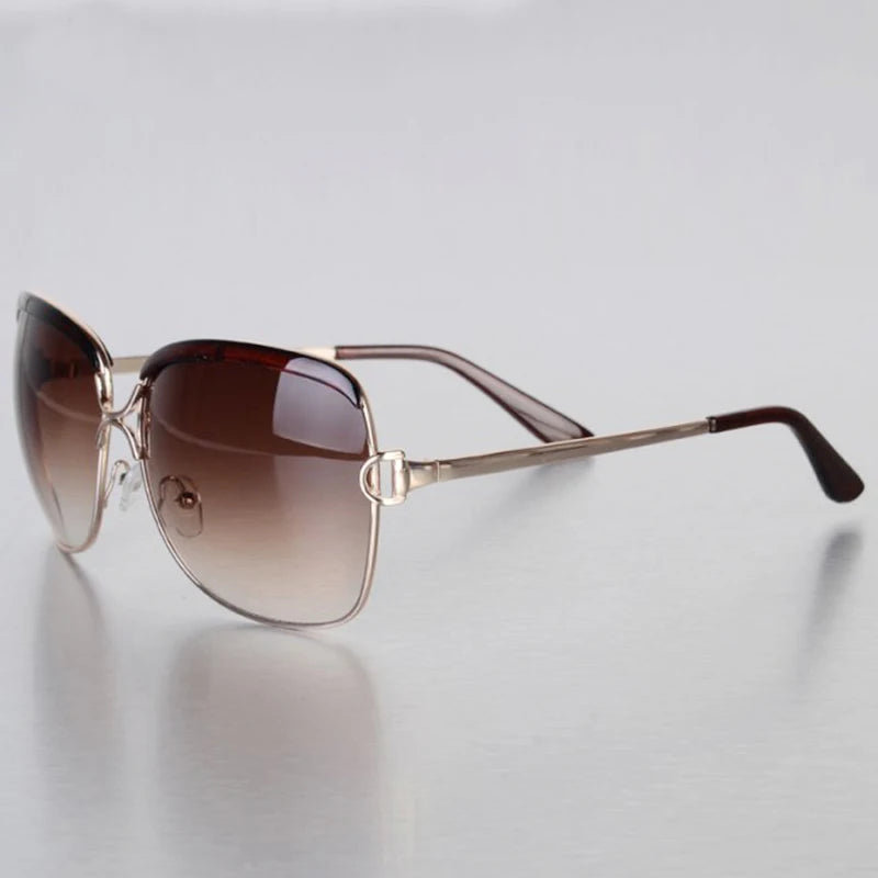 Óculos de Sol Feminino RunBird, armação com estilo luxuoso, designer moderno, atual com estilo contemporâneo