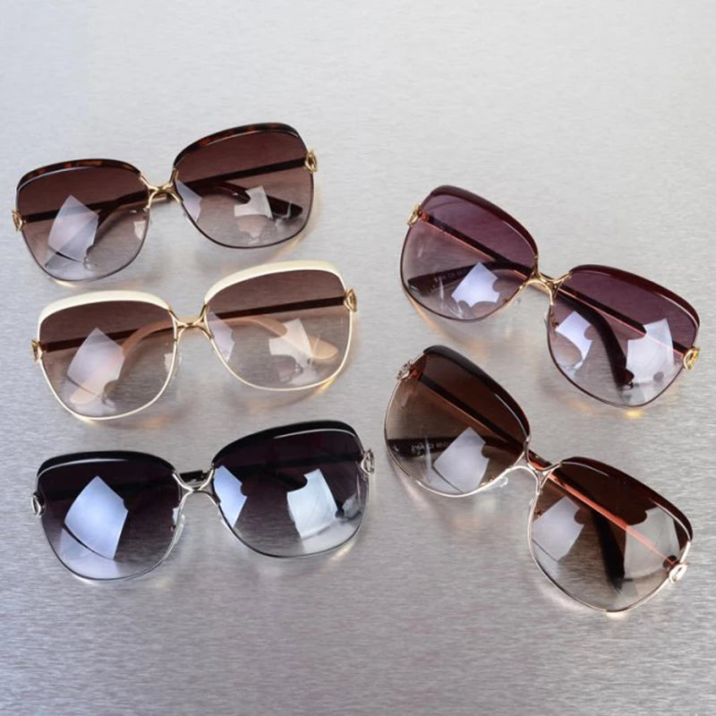Óculos de Sol Feminino RunBird, armação com estilo luxuoso, designer moderno, atual com estilo contemporâneo