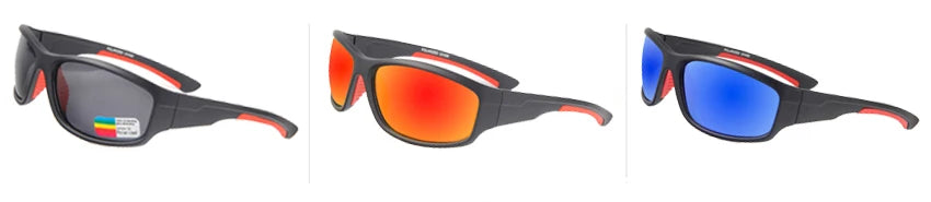 Óculos de sol polarizados para pesca, caminhada, ciclismo, pescador, proteção UV400, masculino, QUESHARK