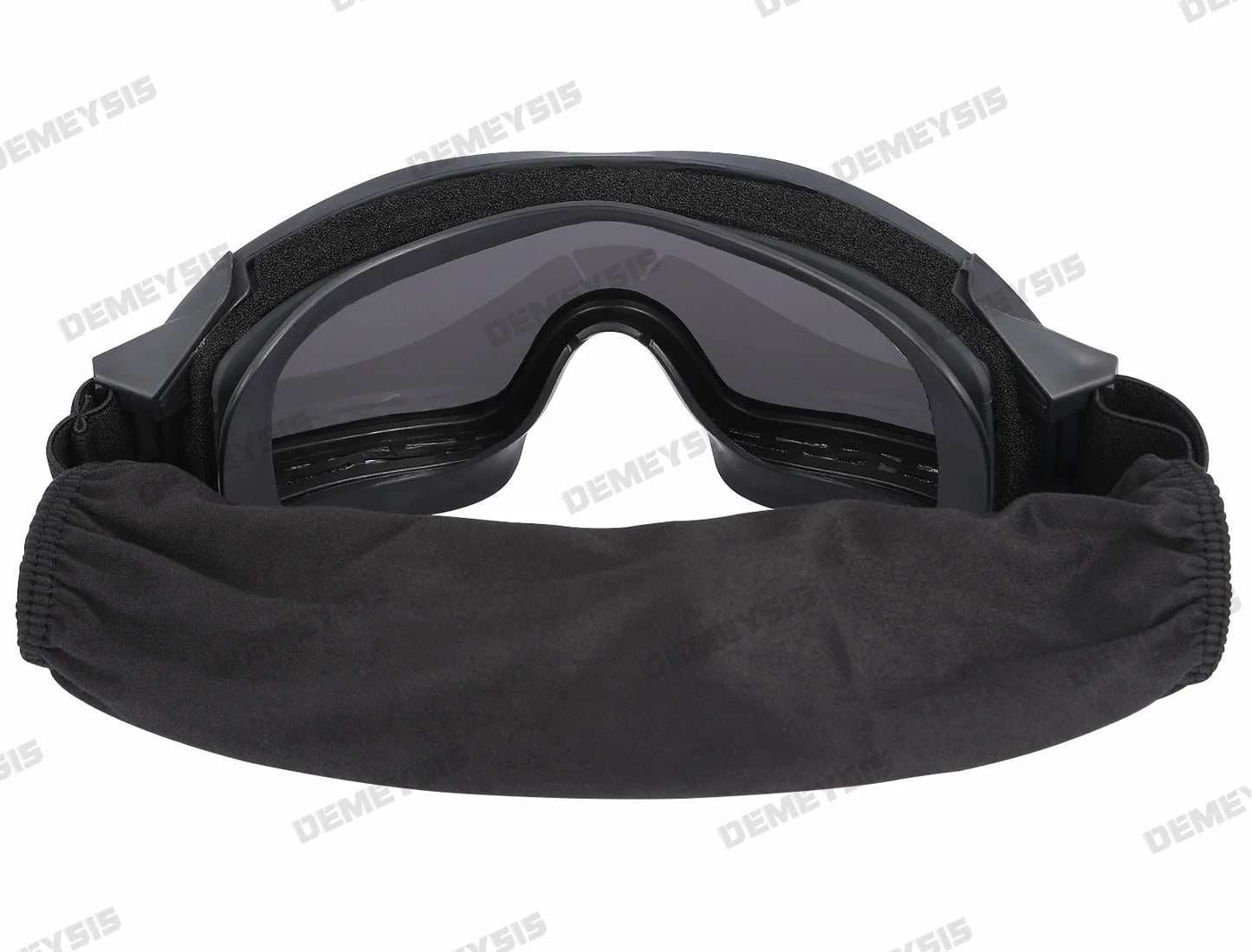 Óculos táticos de airsoft, óculos de tiro para uso em motocicleta, à prova de vento, paintball, cs, wargame, caminhada, 3 lentes, preto, bege, verde